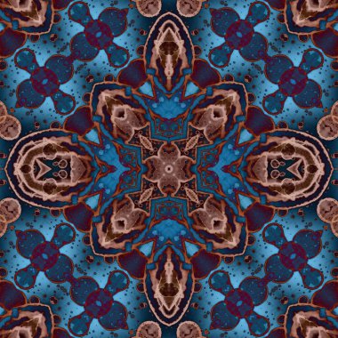 Kusursuz soyut desen. Sanat yaratıcılığı geçmişi. Örgü dokusu