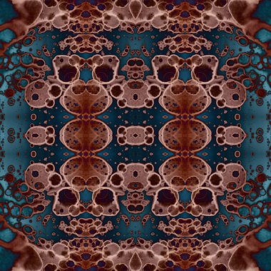 Kusursuz soyut desen. Sanat yaratıcılığı geçmişi. Örgü dokusu