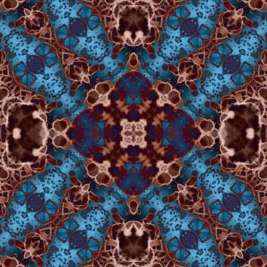 Kusursuz soyut desen. Sanat yaratıcılığı geçmişi. Örgü dokusu