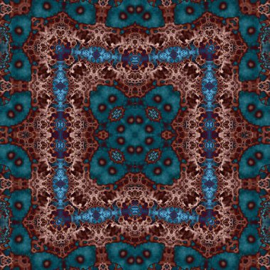 Kusursuz soyut desen. Sanat yaratıcılığı geçmişi. Örgü dokusu