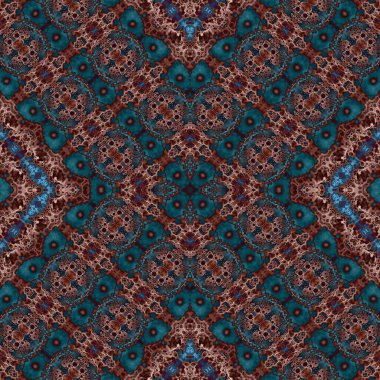 Kusursuz soyut desen. Sanat yaratıcılığı geçmişi. Örgü dokusu