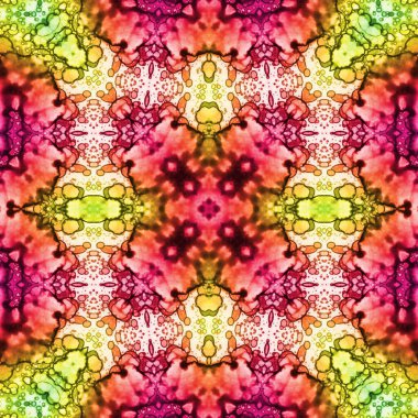 Kusursuz soyut desen. Sanat yaratıcılığı geçmişi. Örgü dokusu