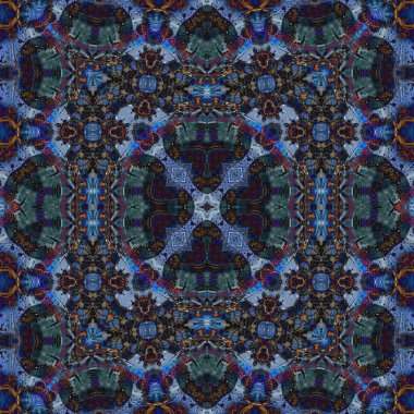 Kusursuz soyut desen. Sanat yaratıcılığı geçmişi. Örgü dokusu