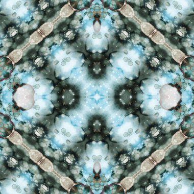 Kusursuz soyut desen. Sanat yaratıcılığı geçmişi. Örgü dokusu