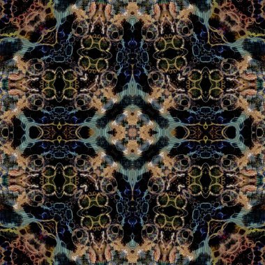 Kusursuz soyut desen. Sanat yaratıcılığı geçmişi. Örgü dokusu