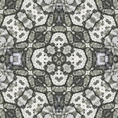 Kusursuz soyut desen. Sanat yaratıcılığı geçmişi. Örgü dokusu