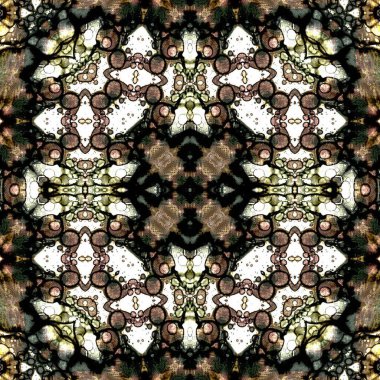 Kusursuz soyut desen. Sanat yaratıcılığı geçmişi. Örgü dokusu