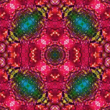 Kusursuz sanat modeli. Soyut doku. Soyut arkaplan. Kaleydoskop