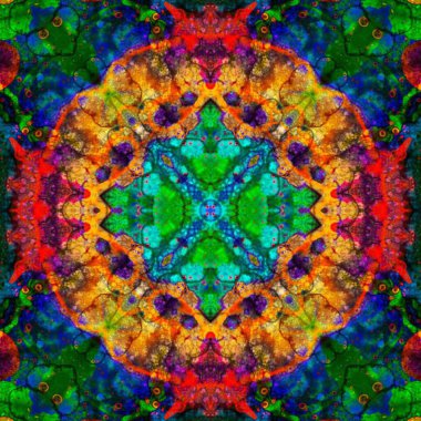 Kusursuz sanat modeli. Soyut doku. Soyut arkaplan. Kaleydoskop