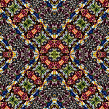 Kusursuz sanat modeli. Soyut doku. Soyut arkaplan. Kaleydoskop