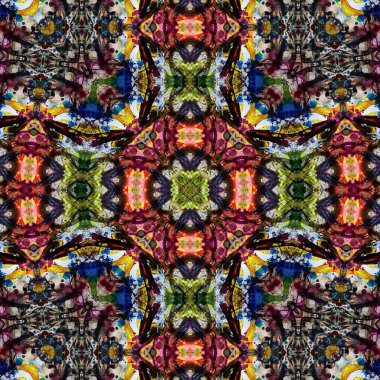 Kusursuz sanat modeli. Soyut doku. Soyut arkaplan. Kaleydoskop