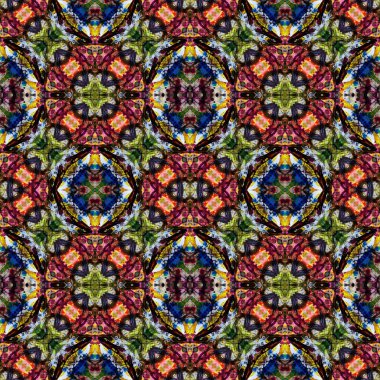 Kusursuz sanat modeli. Soyut doku. Soyut arkaplan. Kaleydoskop