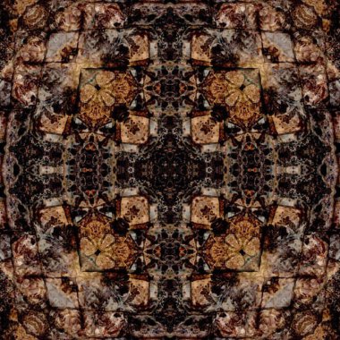 Kusursuz sanat modeli. Soyut doku. Soyut arkaplan. Kaleydoskop