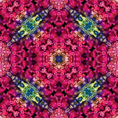 Kusursuz sanat modeli. Soyut doku. Soyut arkaplan. Kaleydoskop