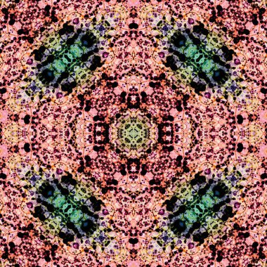 Kusursuz sanat modeli. Soyut doku. Soyut arkaplan. Kaleydoskop