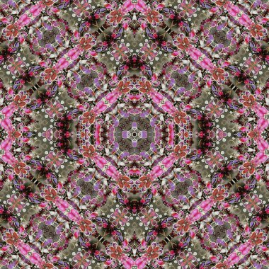 Kusursuz sanat modeli. Soyut doku. Soyut arkaplan. Kaleydoskop