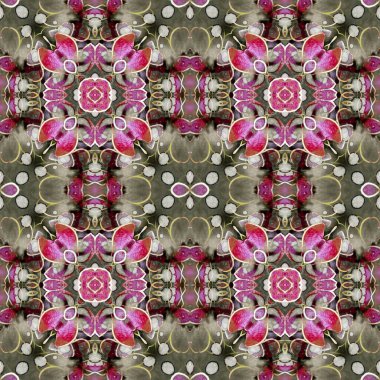 Kusursuz sanat modeli. Soyut doku. Soyut arkaplan. Kaleydoskop