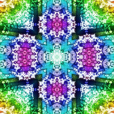 Kusursuz sanat modeli. Soyut doku. Soyut arkaplan. Kaleydoskop