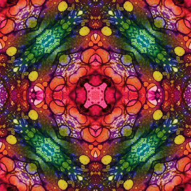 Kusursuz sanat modeli. Soyut doku. Soyut arkaplan. Kaleydoskop