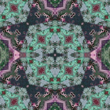 Kusursuz sanat modeli. Soyut doku. Soyut arkaplan. Kaleydoskop