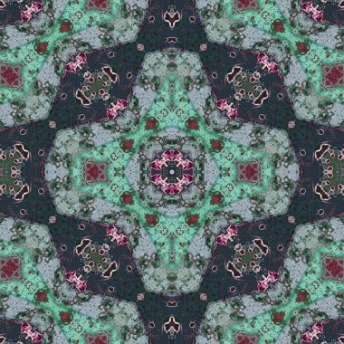 Kusursuz sanat modeli. Soyut doku. Soyut arkaplan. Kaleydoskop