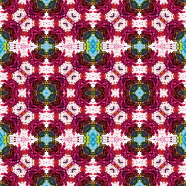 Kusursuz soyut desen. Soyut doku. Kaleydoskop