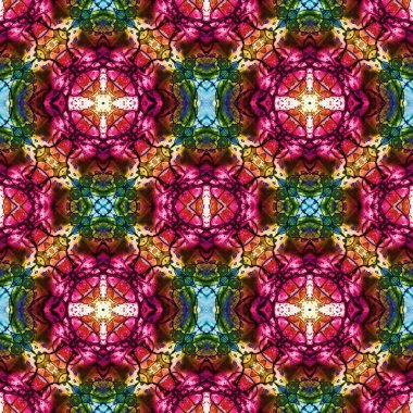 Kusursuz soyut desen. Soyut doku. Kaleydoskop