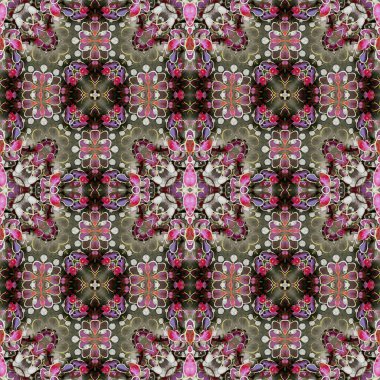 Kusursuz soyut desen. Soyut doku. Kaleydoskop