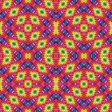 Kusursuz soyut desen. Soyut doku. Kaleydoskop