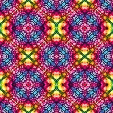 Kusursuz soyut desen. Soyut doku. Kaleydoskop