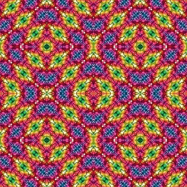 Kusursuz soyut desen. Soyut doku. Kaleydoskop