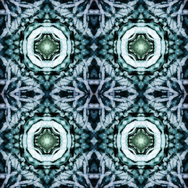 Kusursuz soyut desen. Soyut doku. Kaleydoskop
