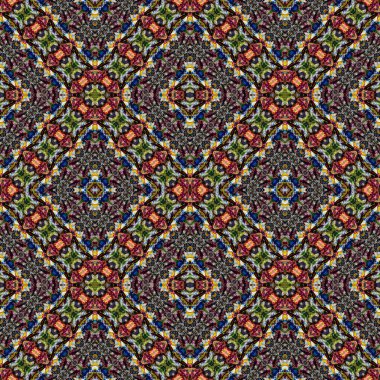 Kusursuz soyut desen. Soyut doku. Kaleydoskop