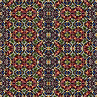 Kusursuz soyut desen. Soyut doku. Kaleydoskop