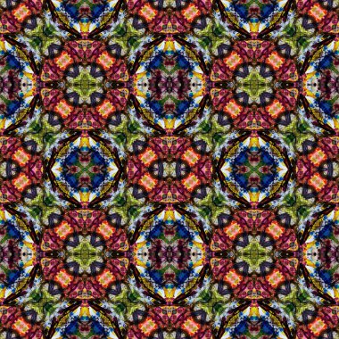 Kusursuz soyut desen. Soyut doku. Kaleydoskop