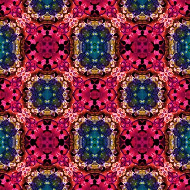 Kusursuz soyut desen. Soyut doku. Kaleydoskop