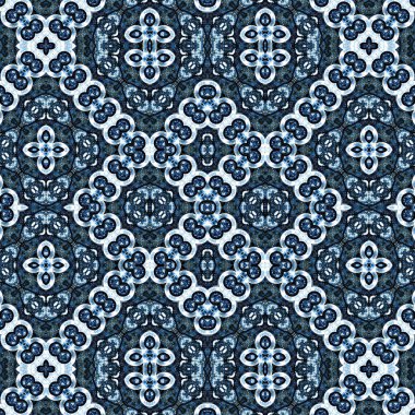 Kusursuz soyut desen. Kaleydoskop dokusu. Modern sanat modeli ve arkaplan