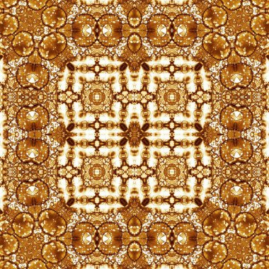 Kusursuz soyut desen. Kaleydoskop dokusu. Modern sanat modeli ve arkaplan