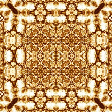 Kusursuz soyut desen. Kaleydoskop dokusu. Modern sanat modeli ve arkaplan