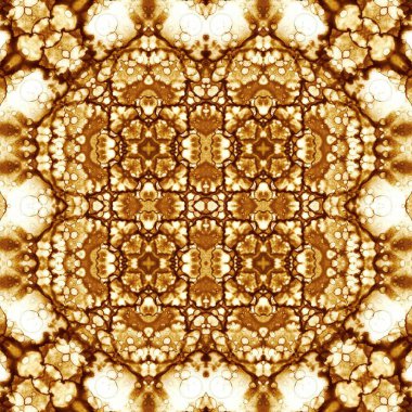 Kusursuz soyut desen. Kaleydoskop dokusu. Modern sanat modeli ve arkaplan