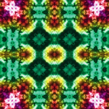 Kusursuz soyut desen. Kaleydoskop dokusu. Modern sanat modeli ve arkaplan