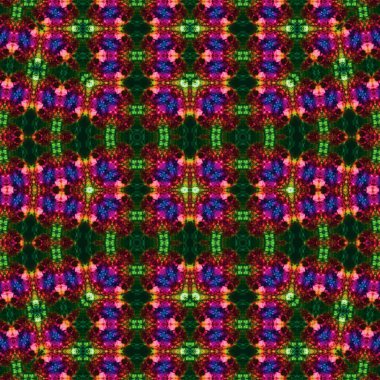 Kusursuz soyut desen. Kaleydoskop dokusu. Modern sanat modeli ve arkaplan