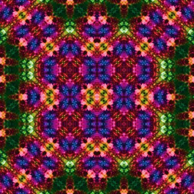 Kusursuz soyut desen. Kaleydoskop dokusu. Modern sanat modeli ve arkaplan