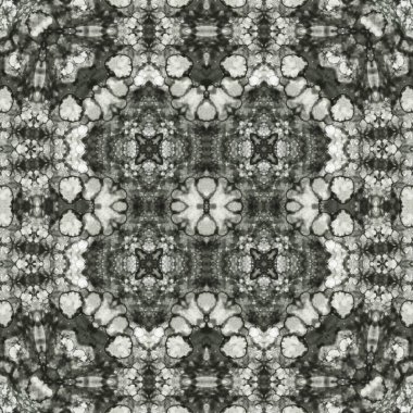 Kusursuz soyut desen. Kaleydoskop dokusu. Modern sanat modeli ve arkaplan