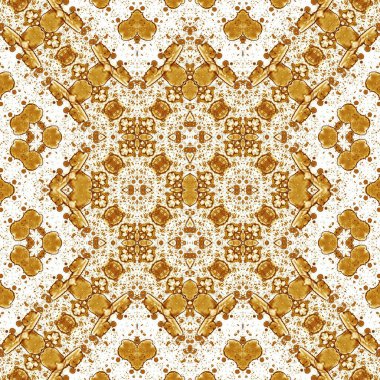 Kusursuz soyut desen. Kaleydoskop dokusu. Modern sanat modeli ve arkaplan