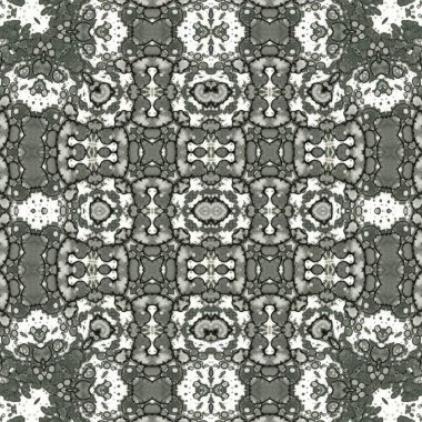 Kusursuz soyut desen. Kaleydoskop dokusu. Modern sanat modeli ve arkaplan