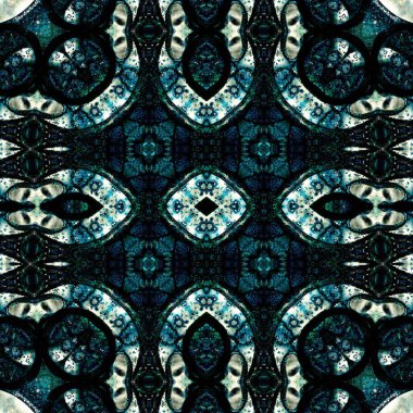 Kusursuz soyut desen. Kaleydoskop dokusu. Modern sanat modeli ve arkaplan