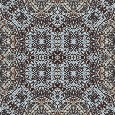 Kusursuz soyut desen. Kaleydoskop dokusu. Modern sanat modeli ve arkaplan