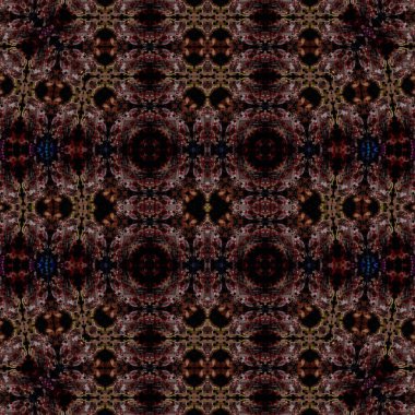 Kusursuz soyut desen. Kaleydoskop dokusu. Modern sanat modeli ve arkaplan