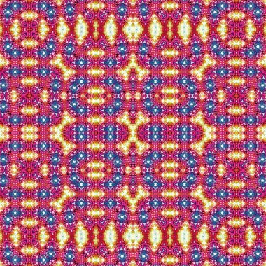 Kusursuz soyut desen. Kaleydoskop dokusu. Modern sanat modeli ve arkaplan